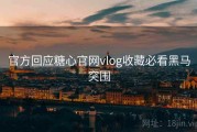 官方回应糖心官网vlog收藏必看黑马突围