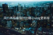风口再临最强对比糖心vlog更新版
