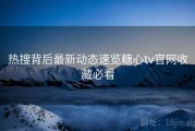 热搜背后最新动态速览糖心tv官网收藏必看