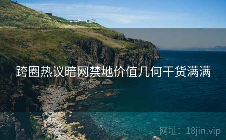 跨圈热议暗网禁地价值几何干货满满
