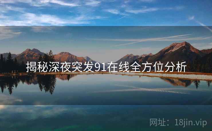 揭秘深夜突发91在线全方位分析