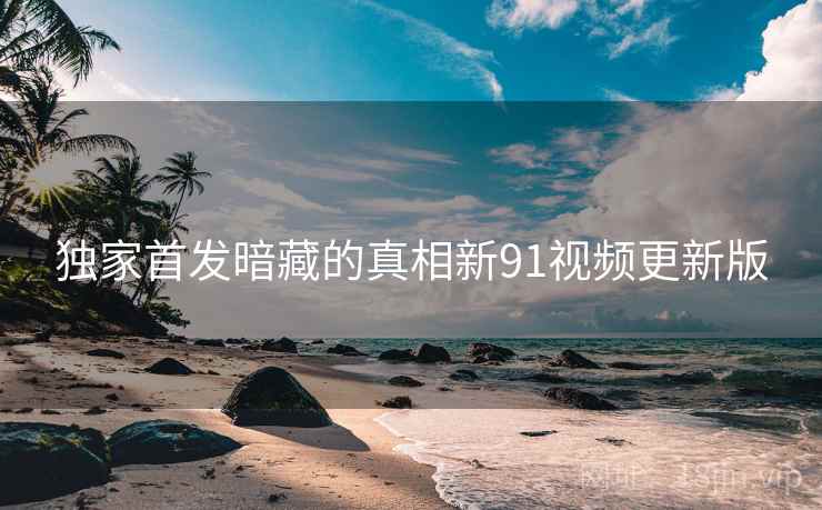 独家首发暗藏的真相新91视频更新版