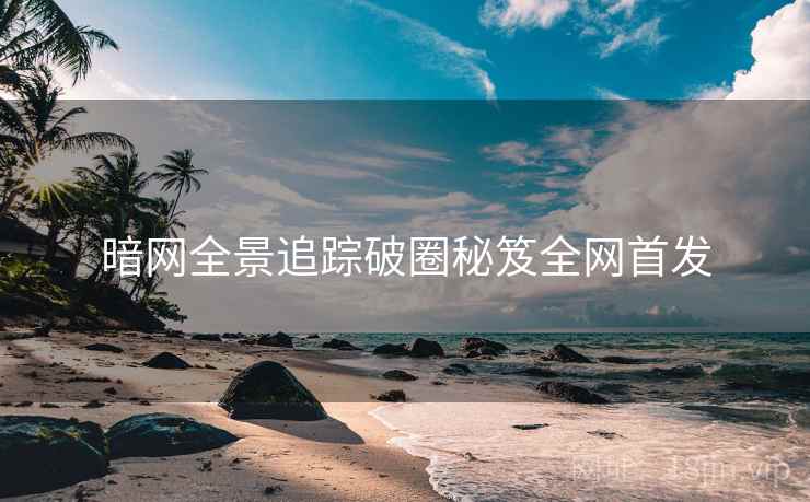 暗网全景追踪破圈秘笈全网首发
